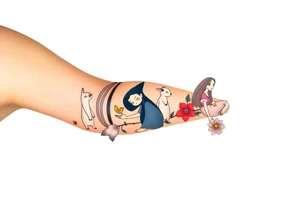 Studio ghibli characters tattoo idea