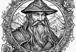 Dungeons and Dragons inspired tattoo idea