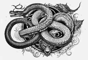 The Witcher 3: Wild Hunt, 
snakes tattoo idea