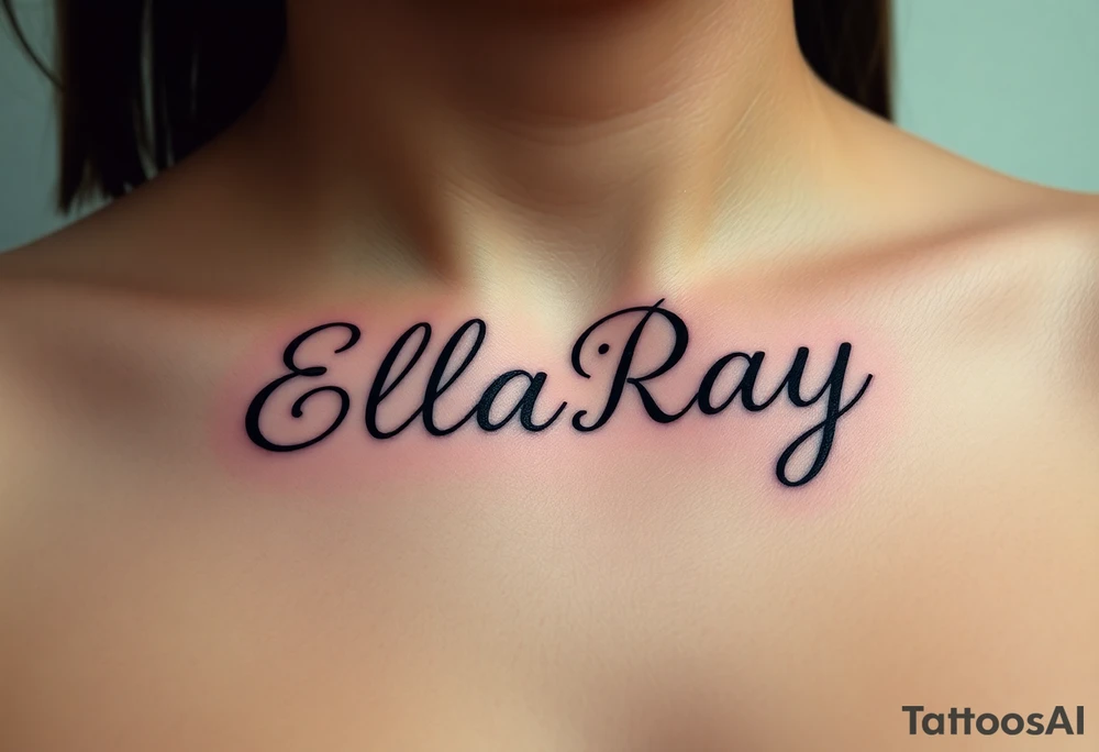 EllaRay butterfly tattoo idea