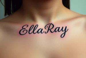 EllaRay butterfly tattoo idea