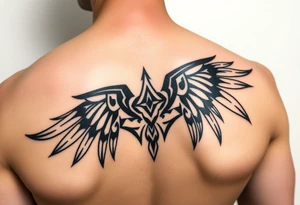 Native cherokee tribal for shoulder tattoo idea