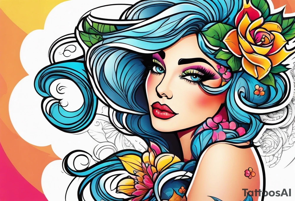 Beauty tattoo idea