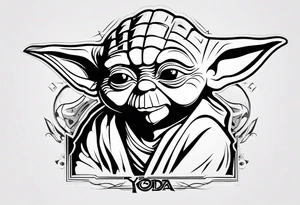 Yoda tattoo idea