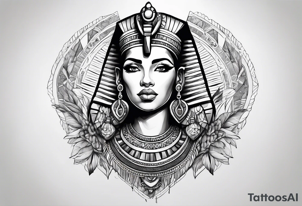 cleopatre tattoo idea