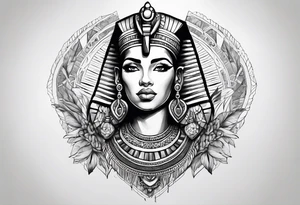 cleopatre tattoo idea