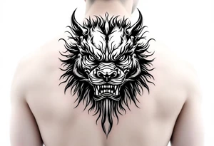 Foo dog tattoo idea
