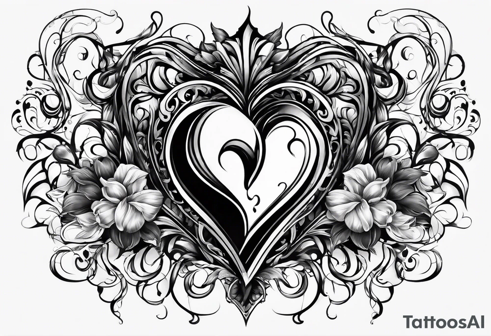 Bloody Heart tattoo idea