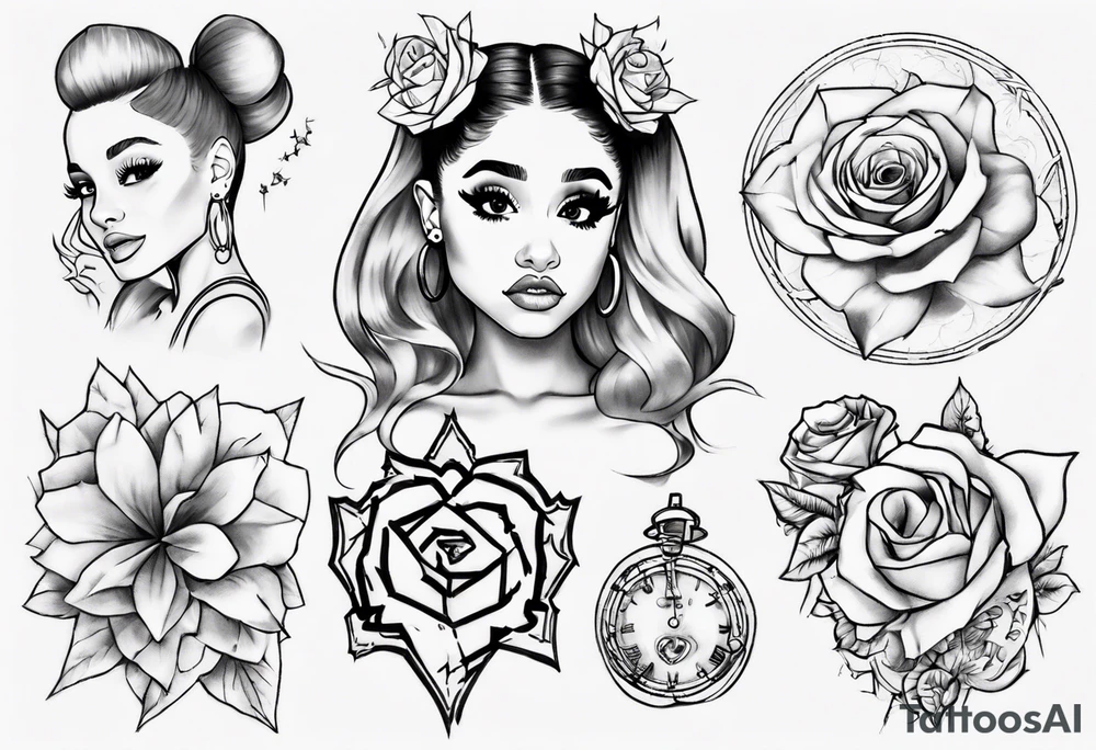 Ariana grande tattoo idea