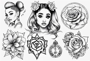 Ariana grande tattoo idea