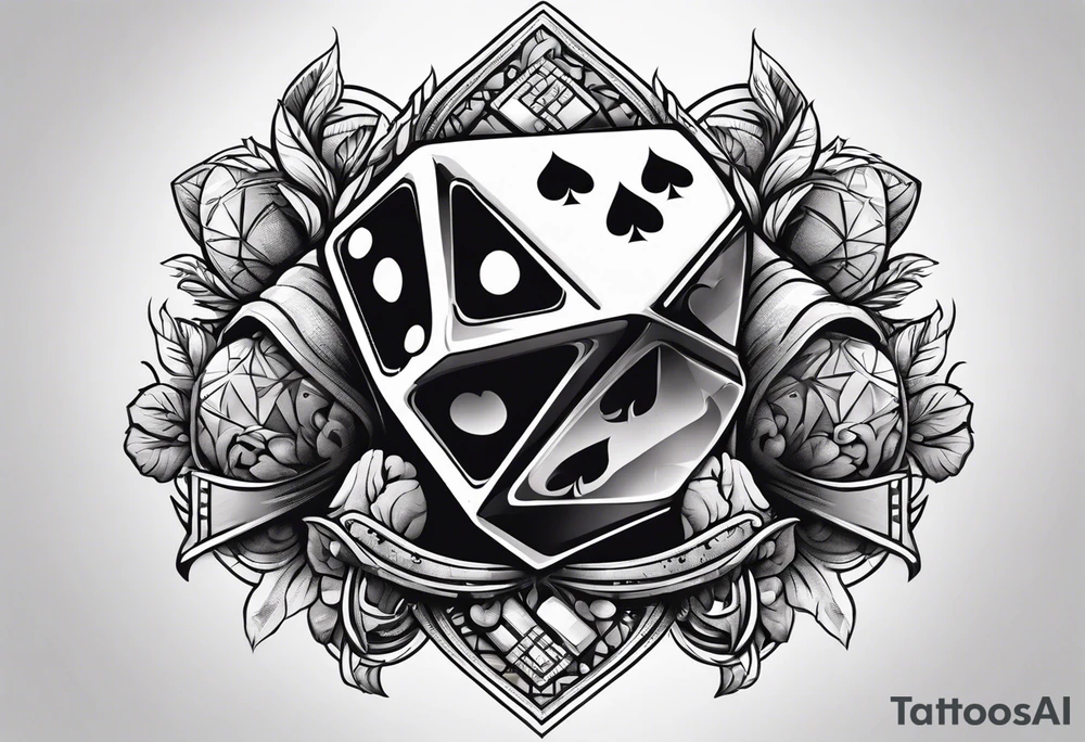 Moneybaggs gambling tattoo idea