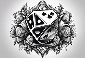 Moneybaggs gambling tattoo idea