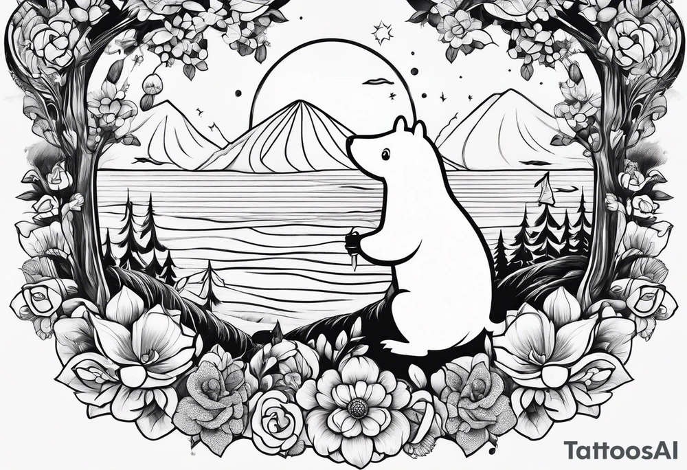 Moomin tattoo idea