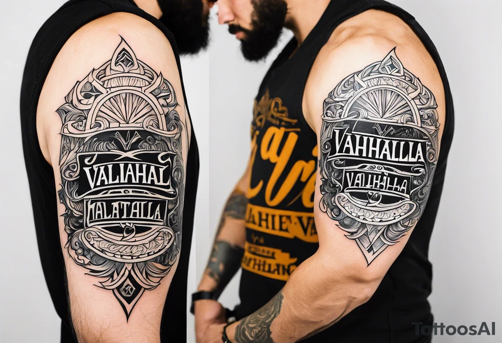Valhalla tattoo idea