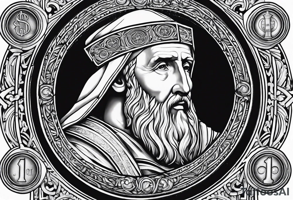 the medal of St. Benedict tattoo idea