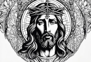 jesus resurrection tattoo idea