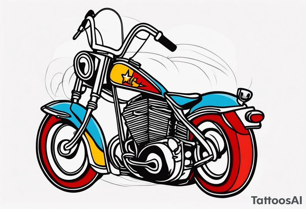 Rock a billy tattoo idea
