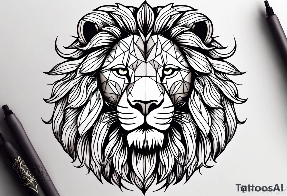 Mandala moth tattoo idea