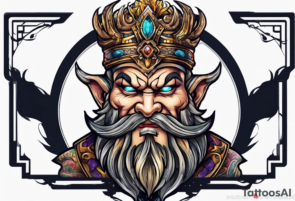 Monster tattoo idea