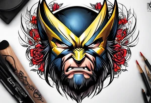 Wolverine tattoo idea