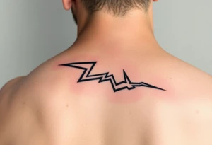 I want an idea to cover up the lightning bolt tattoo on the back of my arm that just looks like a zig zag line tattoo idea