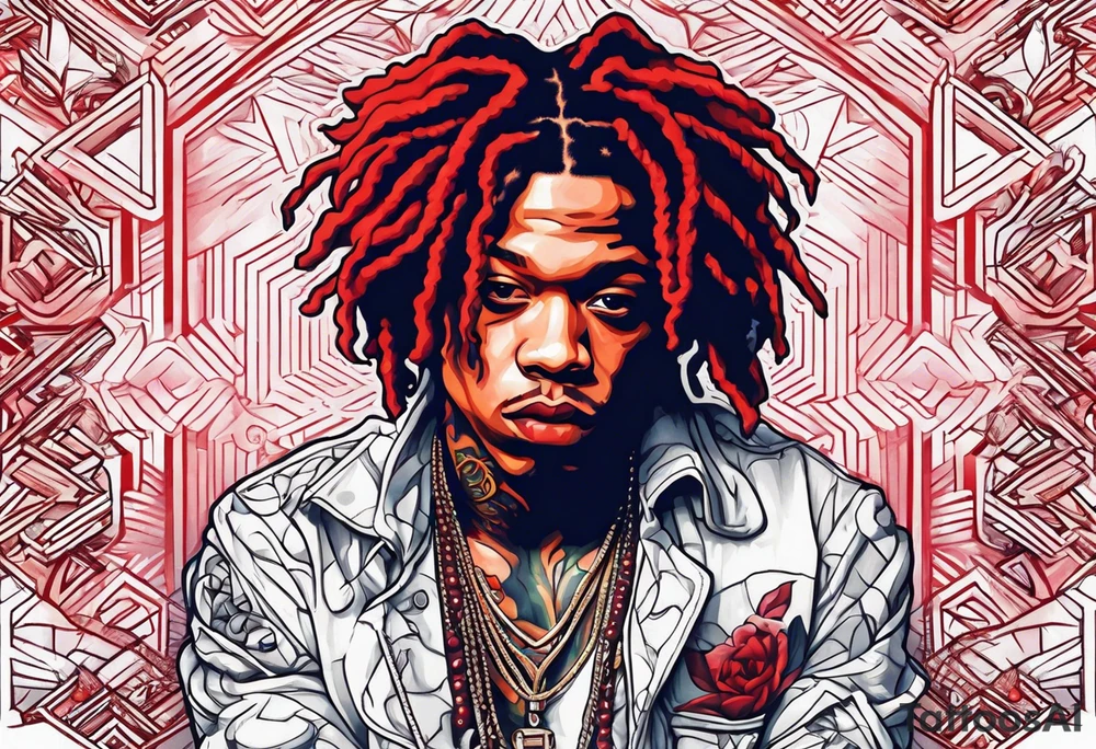 trippie red tattoo idea