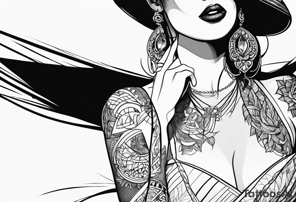 The girl from poter Robinson shelter video tattoo idea