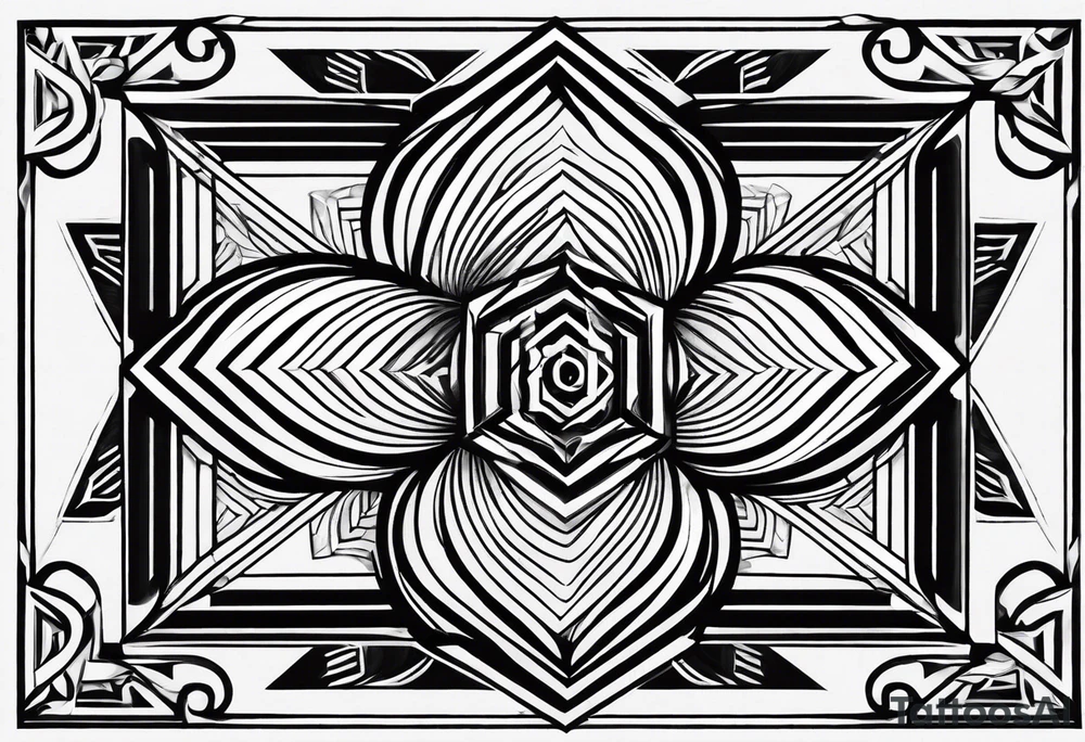 Twin flame. Make it small and minimalistic. Straight clean line border. Everything black and white minus the twin flame fire. tattoo idea