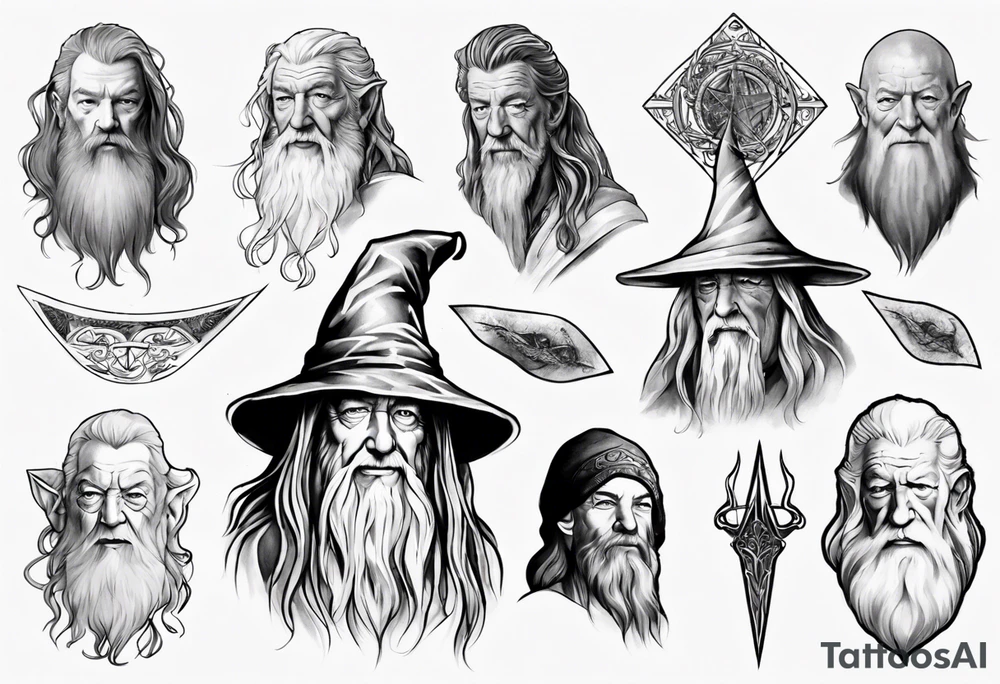Gandalf tattoo idea