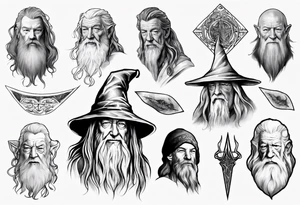 Gandalf tattoo idea