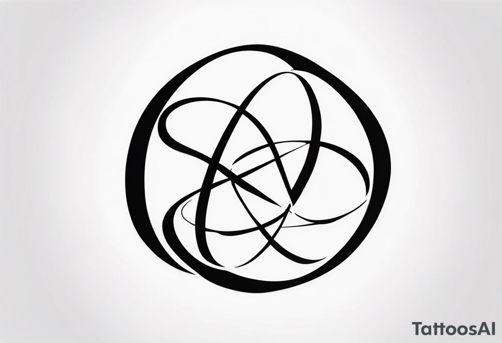 Infinity symbol tattoo idea