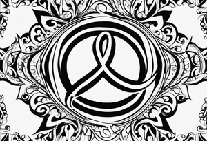 Simple Infinity symbol tattoo idea