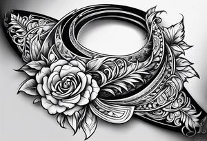 Hand wrapped around neck tattoo idea