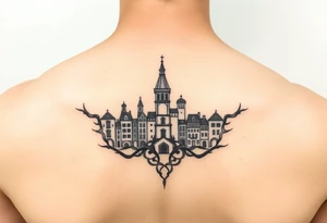 vertikalna tetovaza Beograda tattoo idea