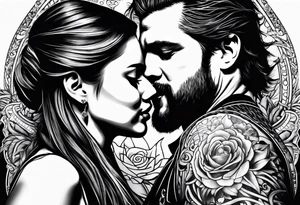 Father daughter, meaningful, music, love, tattoo idea