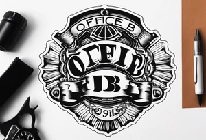 Officer B.D. tattoo idea