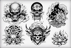 the good and the bad tattoo idea