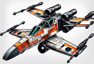 Xwing tattoo tattoo idea