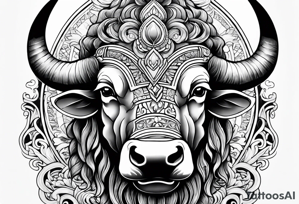 Buffalo tattoo idea