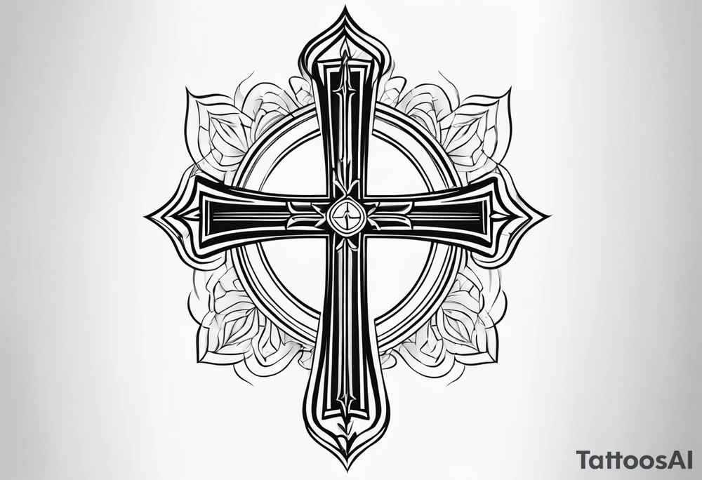 Faith Cross tattoo idea