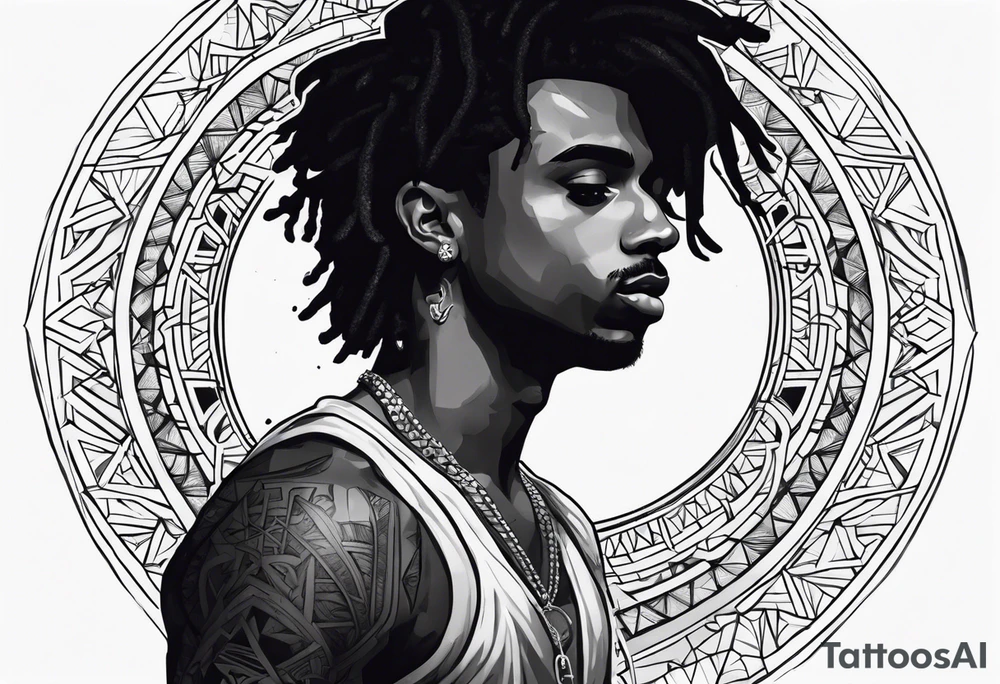 belly tattoo playboi carti tattoo idea