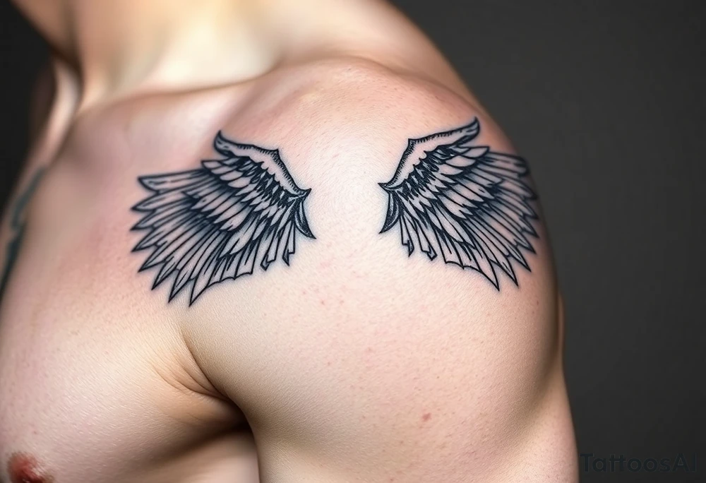 A tattoo representing the embracement of homosexuality. self-discovery, freedom, and acceptance. Keep the design elegant, modern, and deeply meaningful. Do not use wings tattoo idea