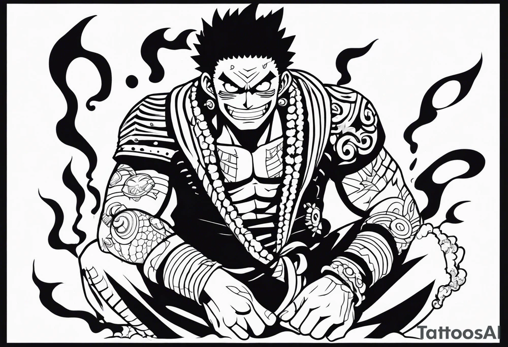 Katakuri from One piece Anime tattoo idea