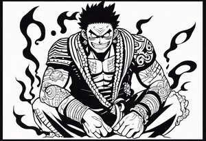 Katakuri from One piece Anime tattoo idea