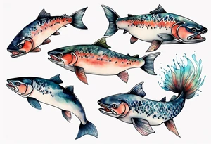 the salmon of knowledge tattoo idea
