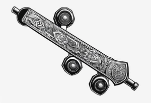 Pogo stick tattoo idea
