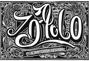 Long live zo 
    paperchaser tattoo idea