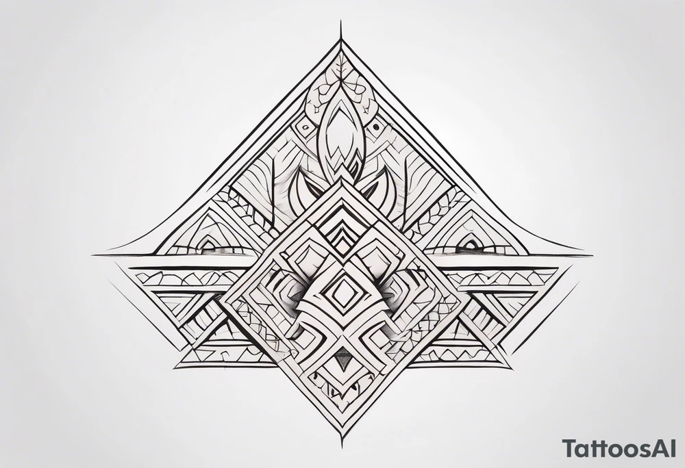Tribal tattoo idea