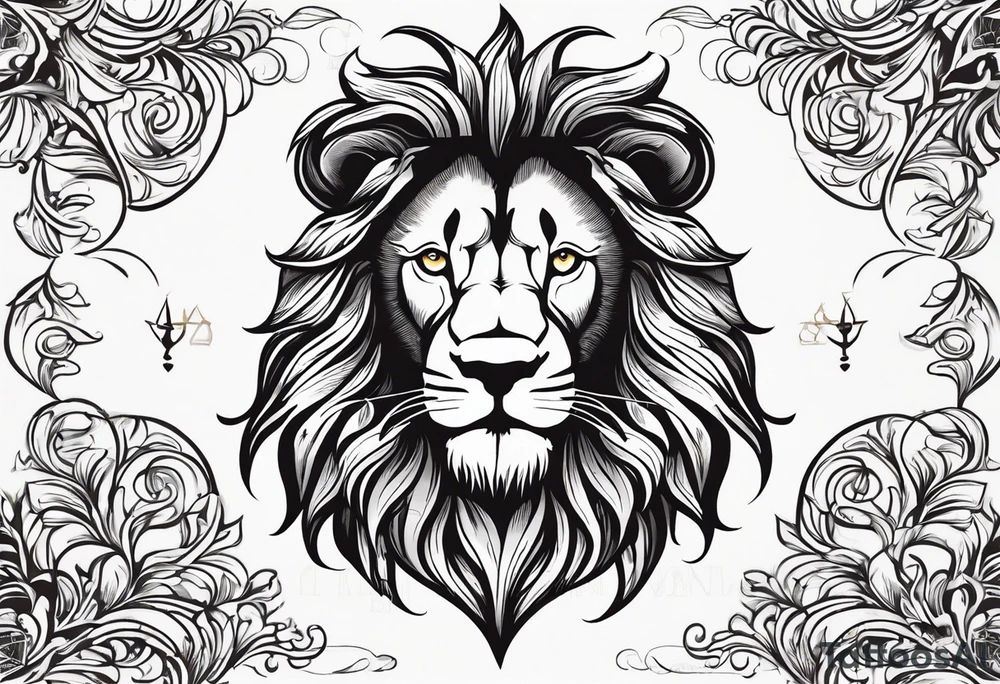 Lion of Judah: Below the crest, towards the wrist, add a stylized, regal Lion of Judah with piercing eyes, symbolizing the power and sovereignty of God. The lion could be subtly integrated with maple leaves or abstract waves that flow around the forearm, symbolizing God’s protection over your family.

Intertwine The lion within the maple tree tattoo idea