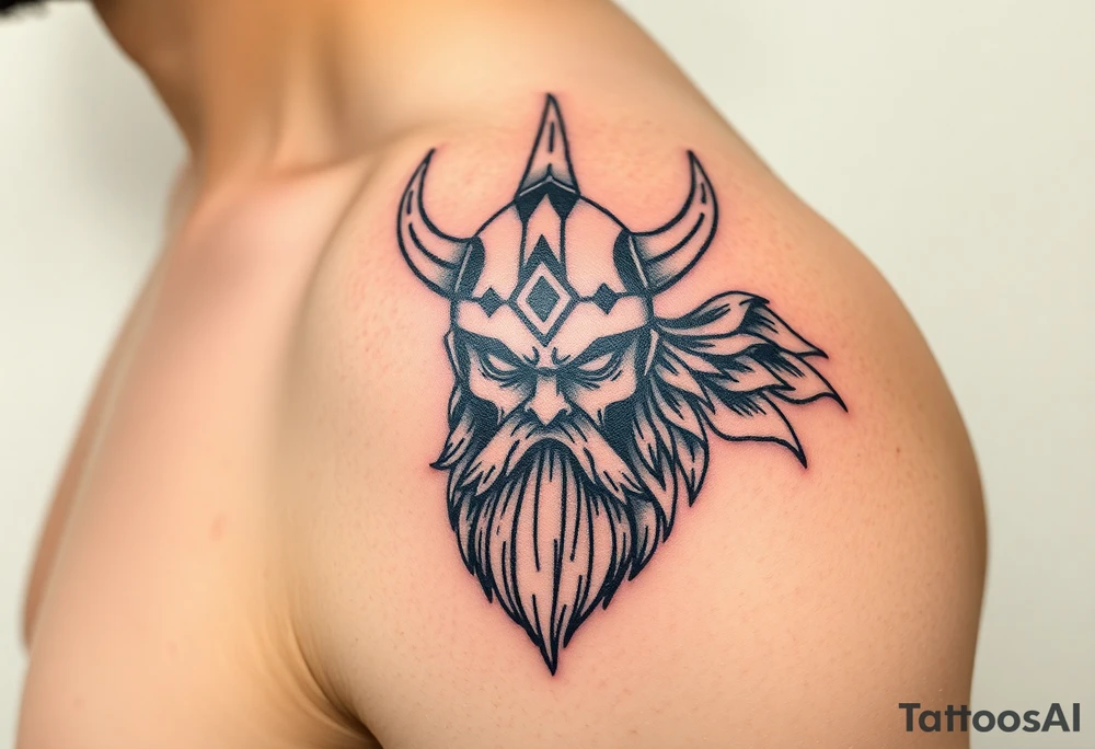 Something a viking warrior would have tattoo idea